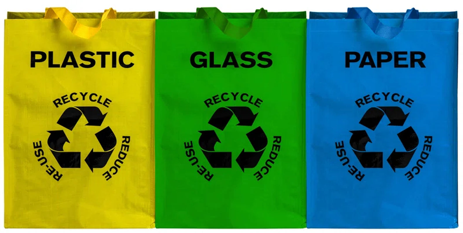 3 Piece Recycling Bag Set