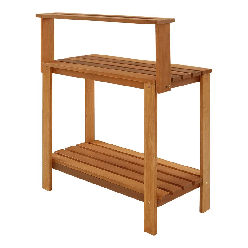 Yeprem Rubberwood Wood Potting Bench