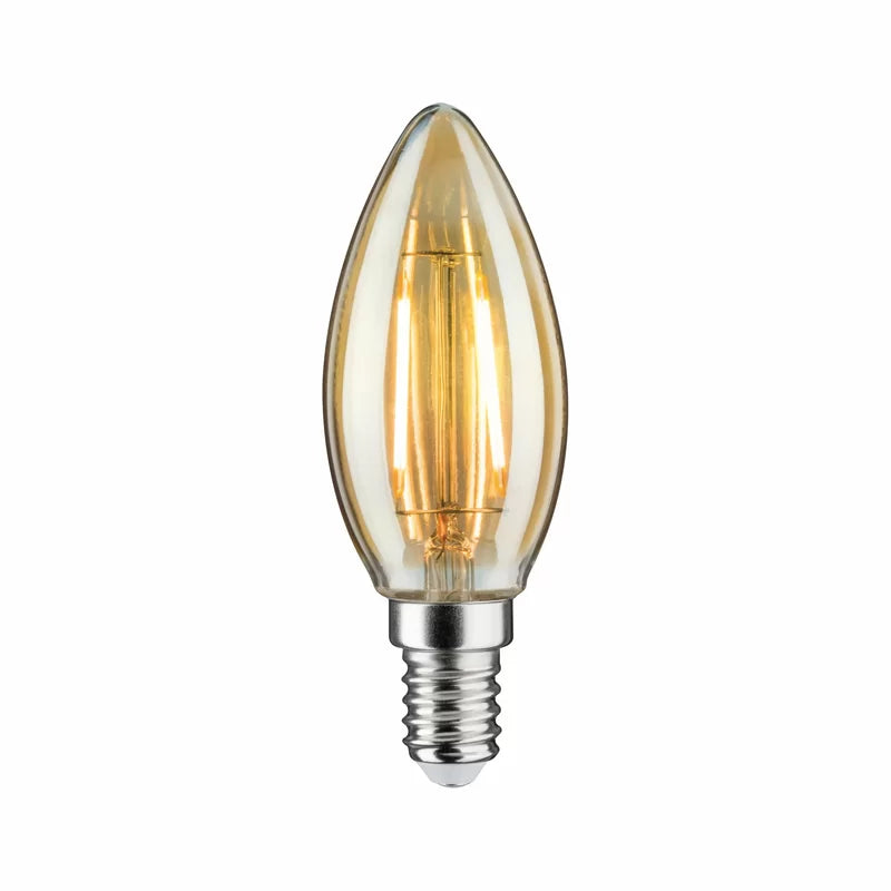 2W E14 LED Vintage Edison Candle Light Bulb Amber