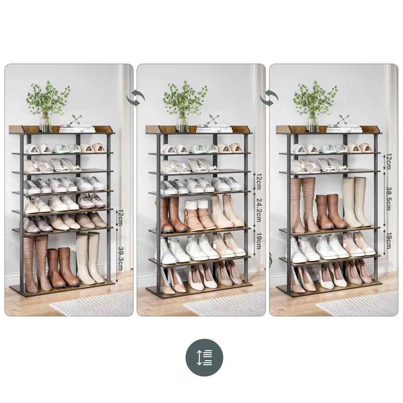 21 Pair Shoe Rack