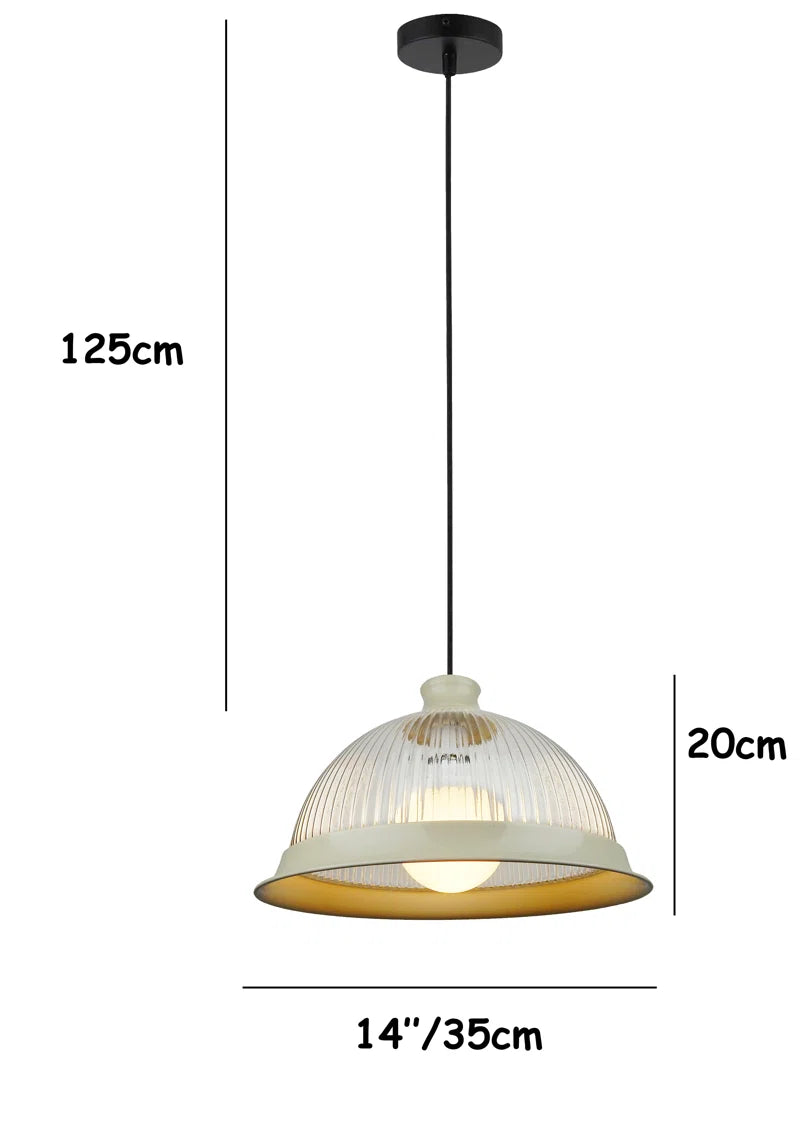 34Cm Plastic Bowl Pendant Shade