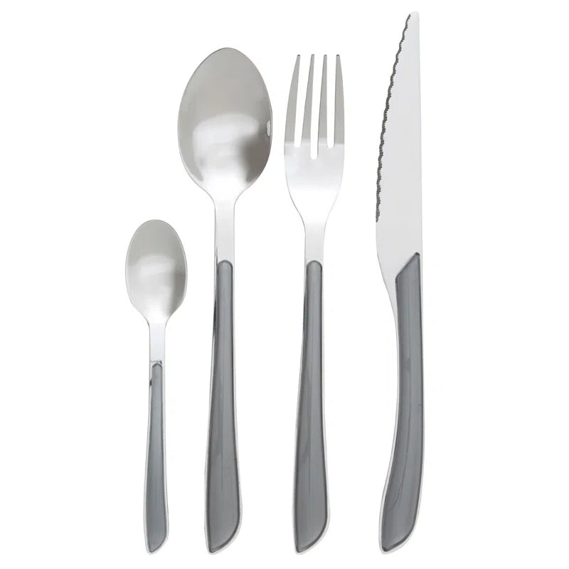 24 Piece Stainless Steel Cutlery Set , Service for 6