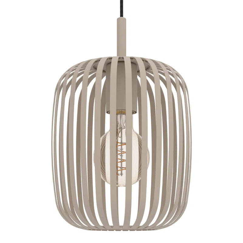 Yokota 5 - Light Satin Nickel Pendant