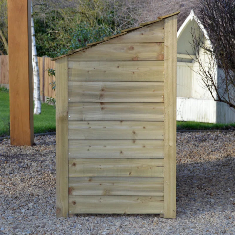 230Cm W X 80Cm D Solid Wood Log Store