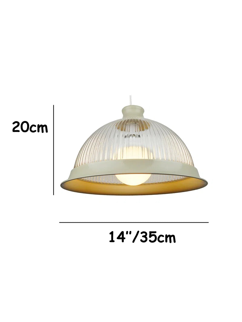 34Cm Plastic Bowl Pendant Shade