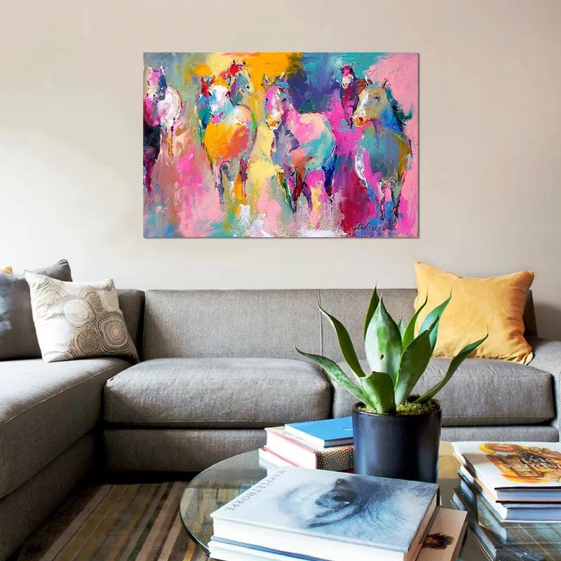 Wild by Richard Wallich - Painting on Canvas