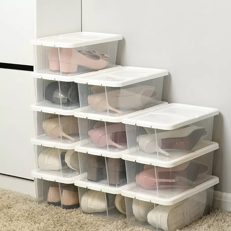 1 Pair Stackable Shoe Storage Box