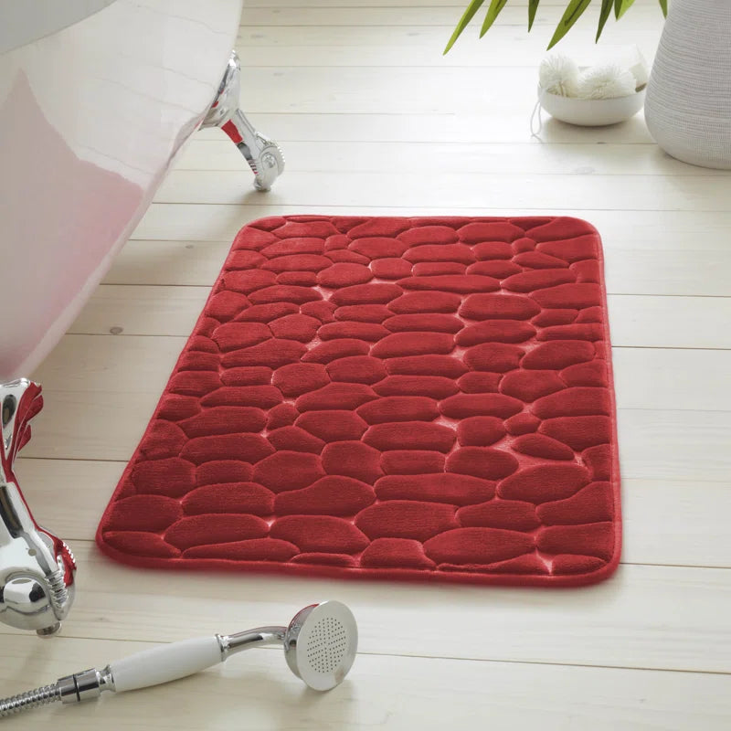 2 Piece Set Rectangle Bath Mat