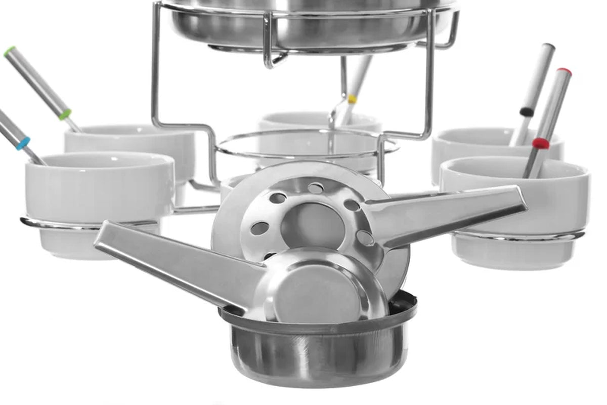 2 L Stainless Steel Fondue Set