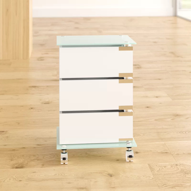 3 - Drawer Filing Storage Cabinet