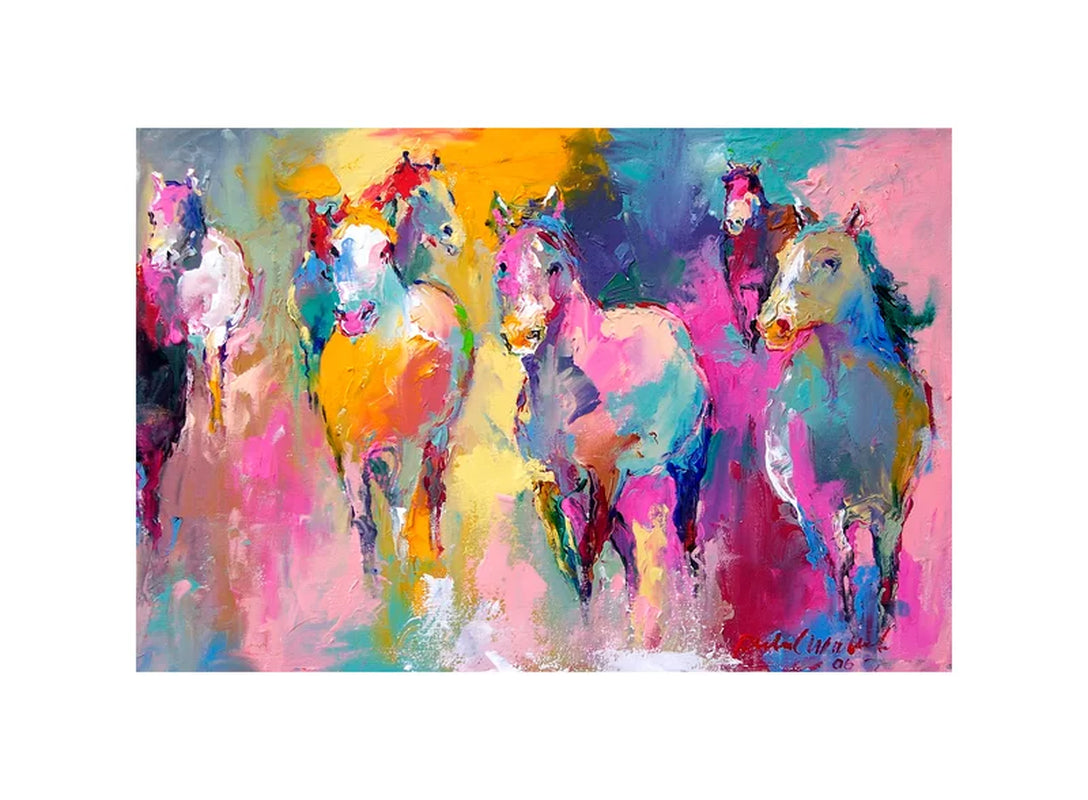 Wild by Richard Wallich - Painting on Canvas