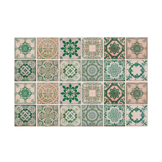 15Cm W X 15Cm L PVC Peel and Stick Mosaic Tile