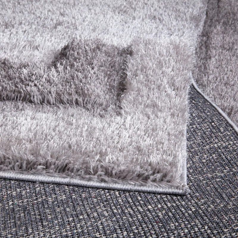 Yettem Solid Colour Shag Area Rug