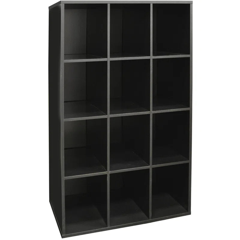 12 Pair Stackable Shoe Storage Cabinet