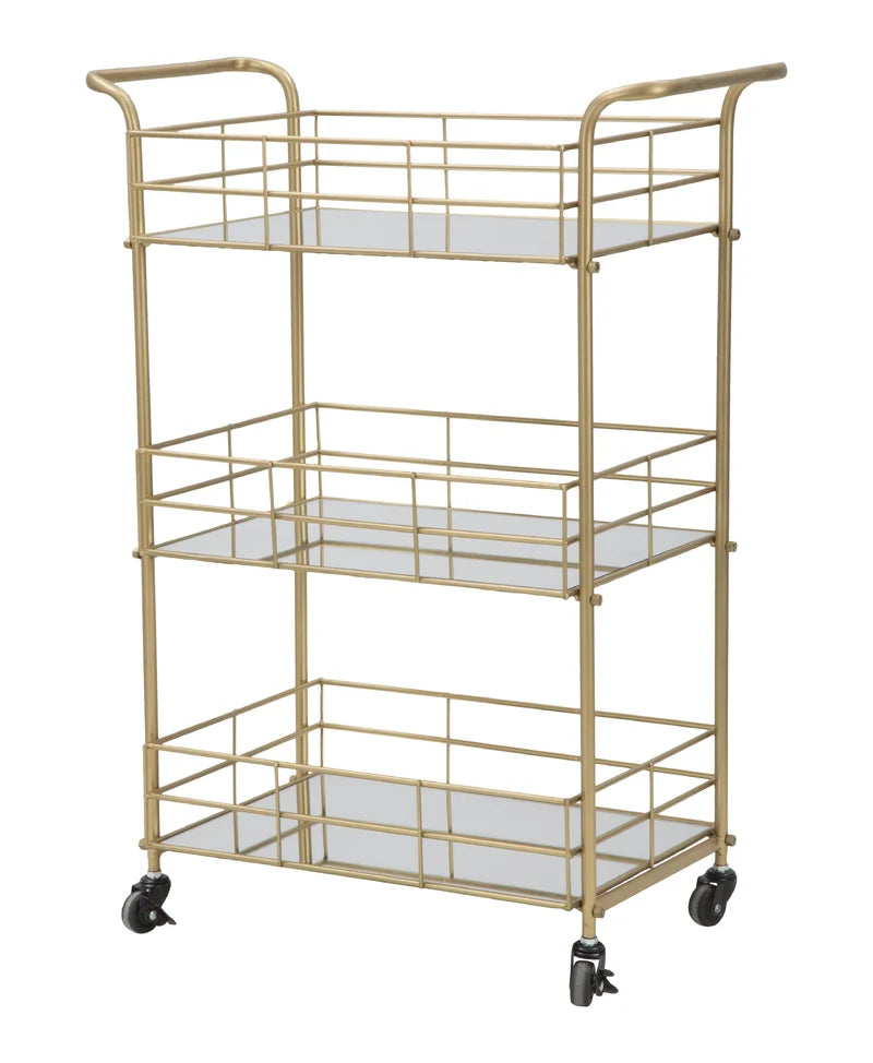 Yael Metal Bar Cart