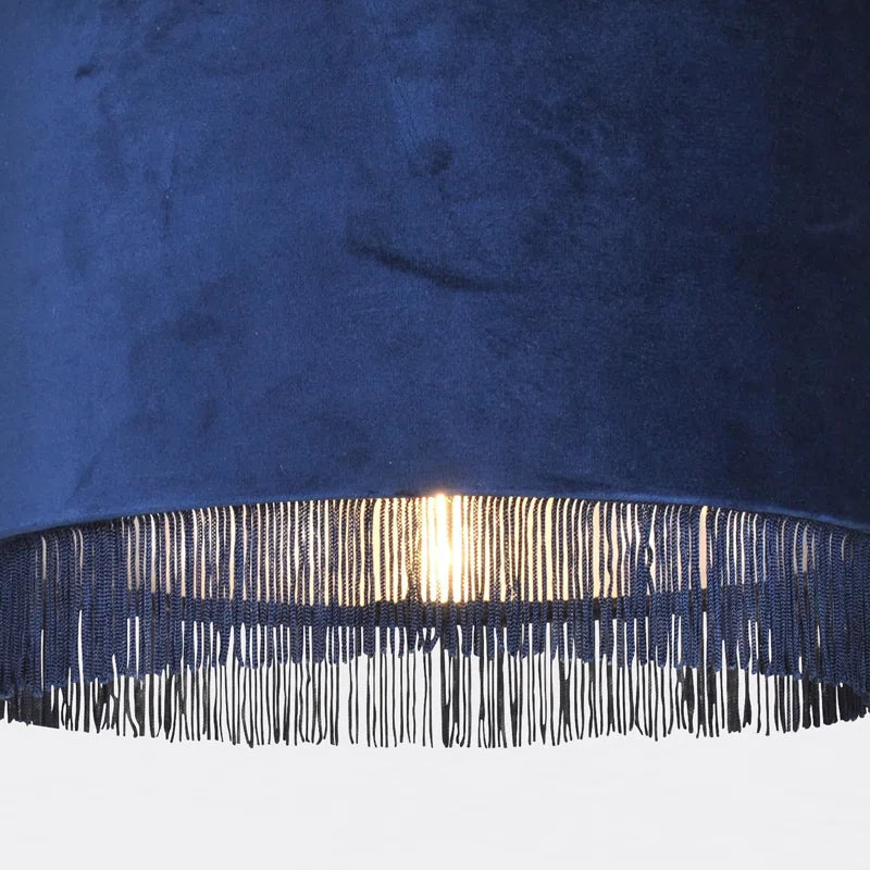 23Cm H X 30Cm W Fabric Drum Pendant Shade