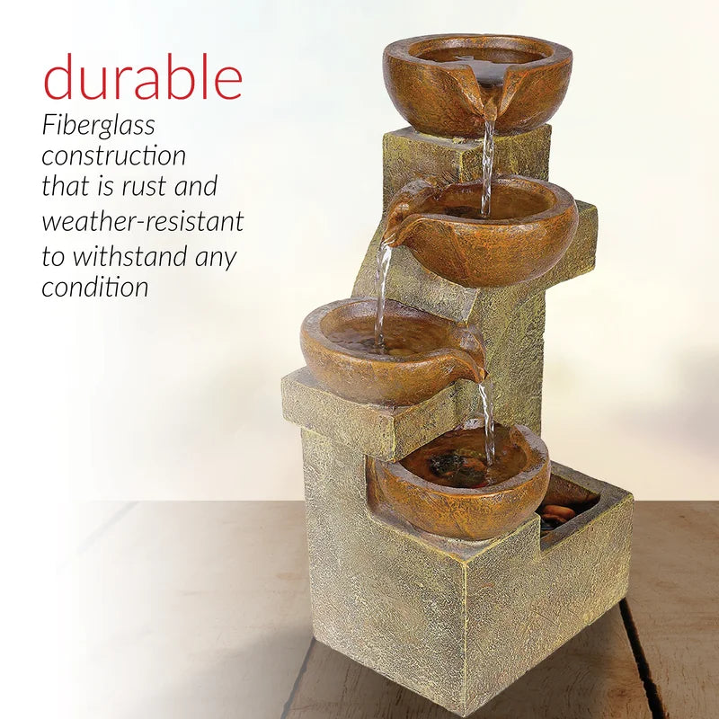 Weather Resistant Table Top Fountain