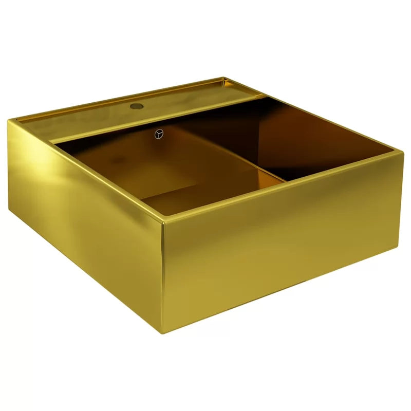 Westerham 4100Mm L X 4100Mm W Ceramic Square Sink with Overflow