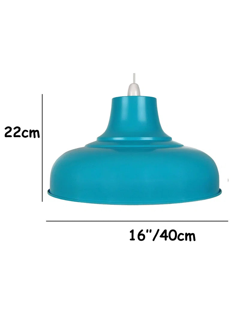 28Cm H X 40Cm W Metal Bowl Pendant Shade ( Screw on )