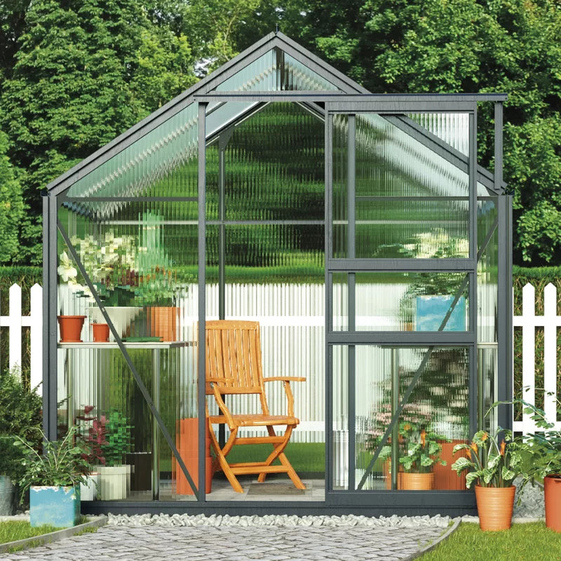 Wysocki 6 Ft W X 4 Ft D Greenhouse