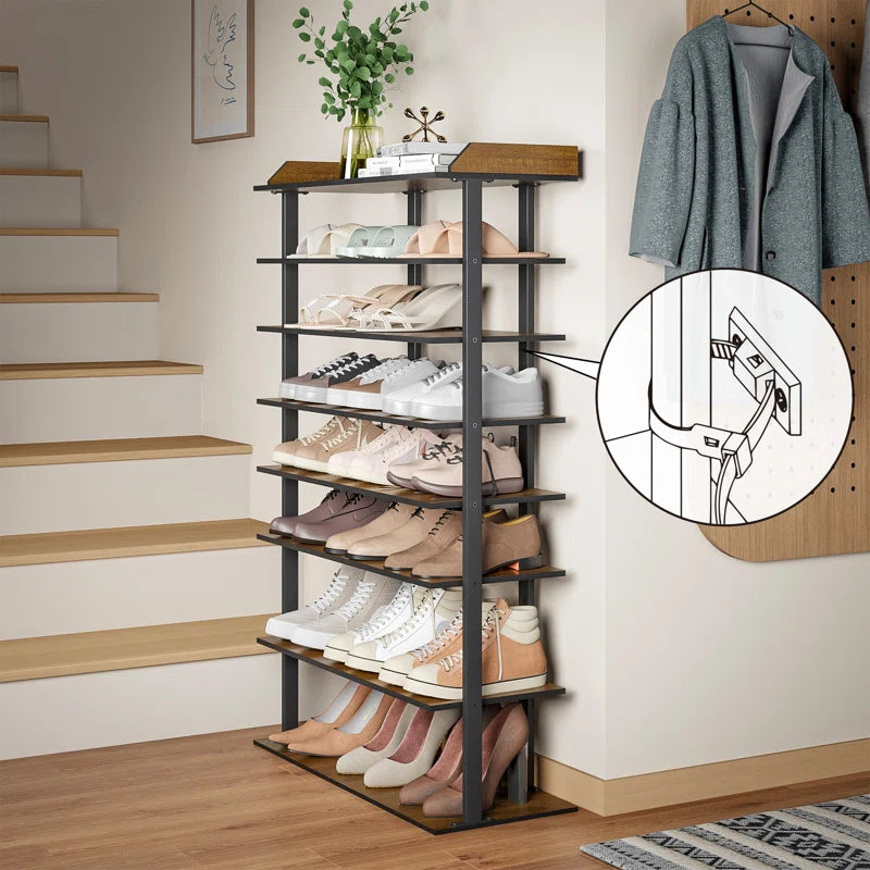 21 Pair Shoe Rack