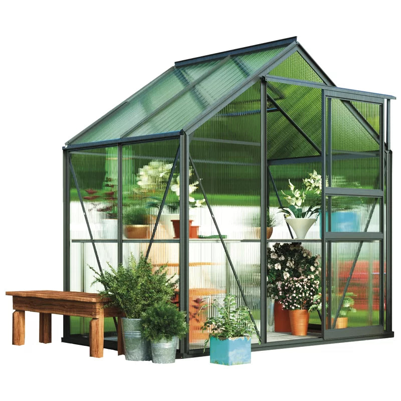 Wysocki 6 Ft W X 4 Ft D Greenhouse