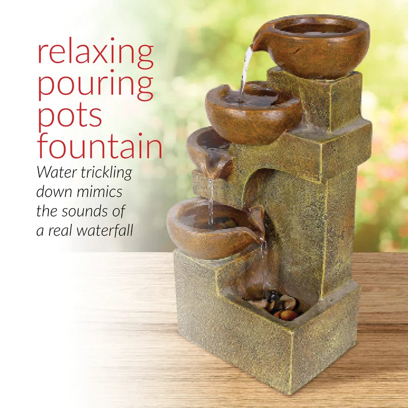 Weather Resistant Table Top Fountain