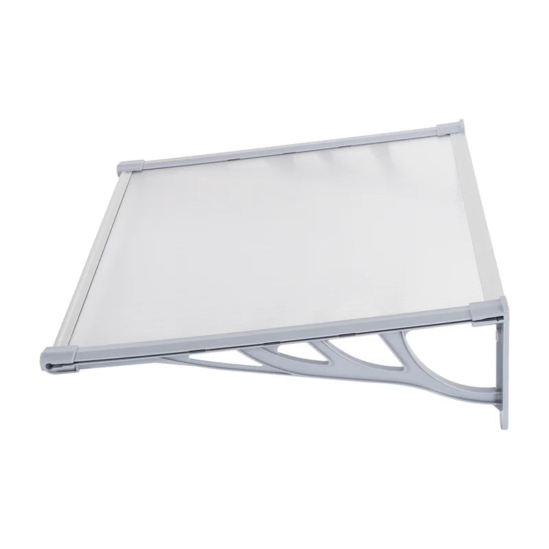 150Cm W X 90Cm D Metal Cover Retractable Door / Window Awning