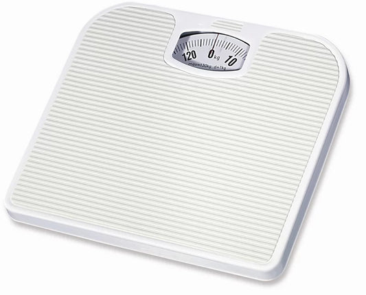 White Mechanical Bathroom Scales